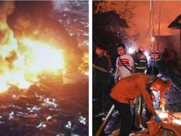 Foto Kebakaran Depo Pertamina Plumpang